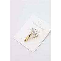 Taşlı Kıkırdak Küpe - Altın