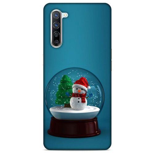 Oppo Reno 3 Pro 5g Kılıf Snowix (12) Koruyucu Silikon Yeşil Beyaz