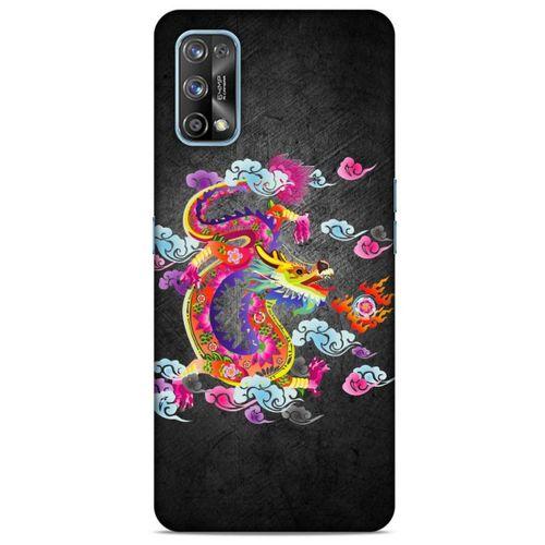Oppo Realme 7 Pro Kılıf Japonya (29) Arka Koruma Kılıfı Japonya Ejderha Festivali