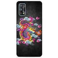 Oppo Realme 7 Pro Kılıf Japonya (29) Arka Koruma Kılıfı Japonya Ejderha Festivali