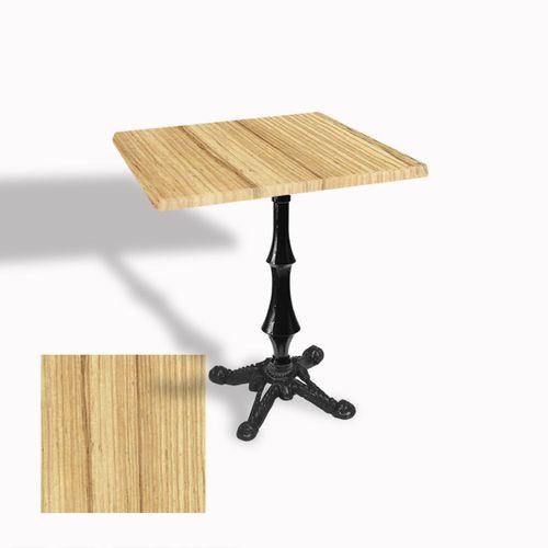 Dockers Çipa 1012 Döküm Ayak Kare Masa 60X60 cm - (Werzalit, Wermodin ve Allzalit Tabla) - Coco Bolo