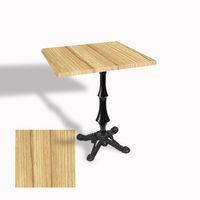 Dockers Çipa 1012 Döküm Ayak Kare Masa 60X60 cm - (Werzalit, Wermodin ve Allzalit Tabla) - Coco Bolo