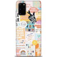 Samsung Galaxy S20 Plus Kılıf HD Baskılı Kılıf - Follow + Tam Ekran Koruyucu