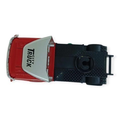 Çekbırak Metal Tır Kafası 12 cm - Kırmızı