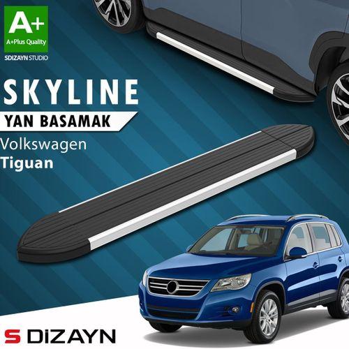 S-Dizayn VW Tiguan Skyline Aluminyum Yan Basamak 173 Cm 2007-2015 A+ Kalite