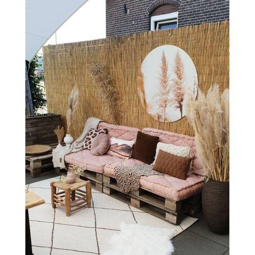 özgazi 1 X 5 Metre Kamış Hasır Bahçe Çiti Gölgelik Balkon Çiti