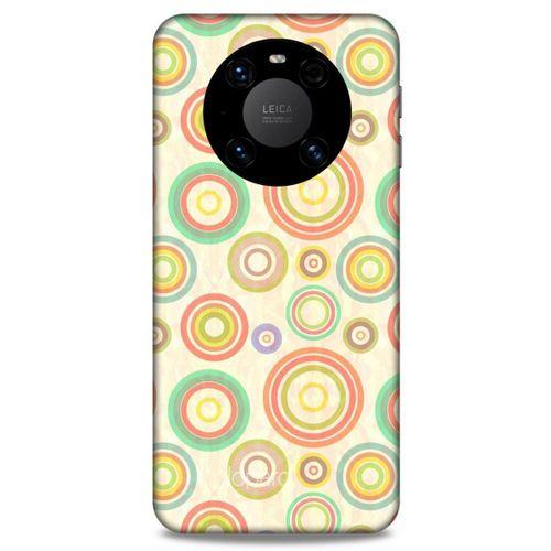 Lopard Huawei Mate 40 Pro Uyumlu Kılıf Pastel Renkler (29) Arka Koruma Kılıfı