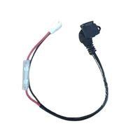 ŞARJ BAĞLANTI GİRİŞ SOKETİ SİGORTALI [KABLOLU VE KAPAKLI]  E-BIKE