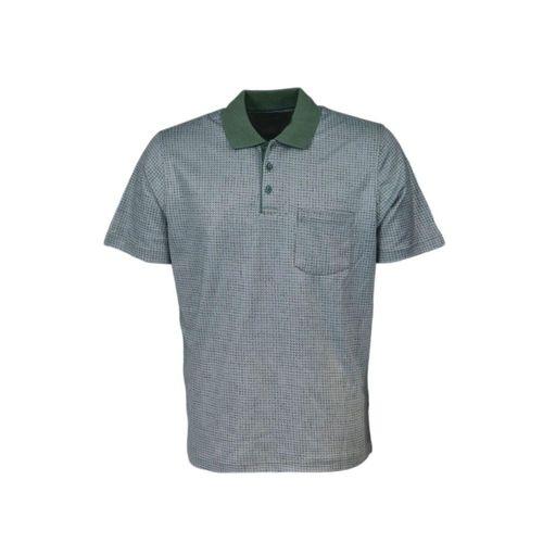 Erkek Gömlek Yaka Jakarlı Cepli Tişört R7560 BGL-ST03775
