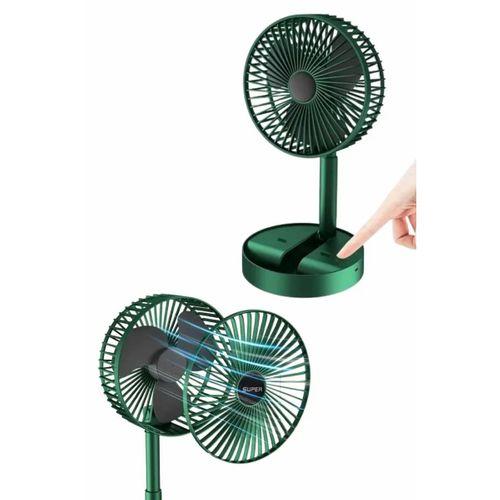 Katlanabilir Teleskopik Şarjlı Fan Masaüstü Soğutucu Vantilatör