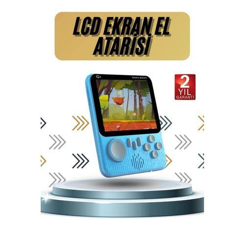 3.5 İnç Mini Atari Taşınabilir Oyun Konsolu 666 Adet Retro Oyun