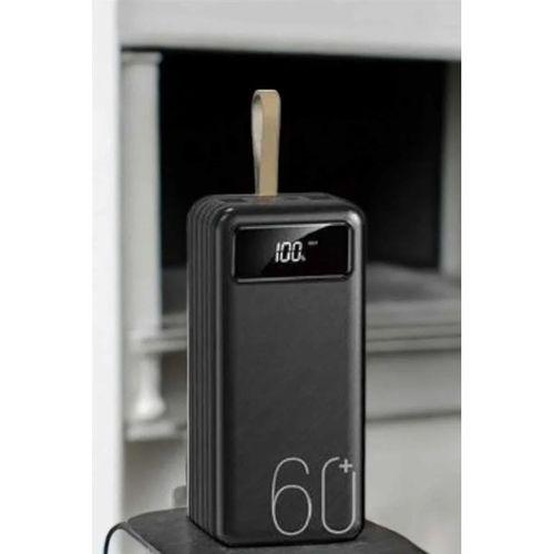 Powerbank 60.000 Mah 4 Portlu Uzun Şarj Süreli Dijital Göstergeli