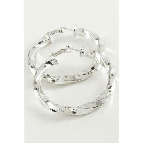 Burgulu Halka Küpe 6 cm