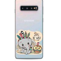 Zoologix (51) Samsung Galaxy S20 Şeffaf Kılıf Silikon Desenli