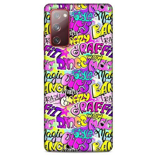 Graffitix (11) Desenli Silikon Kapak Samsung Galaxy S20 Fe Kılıf