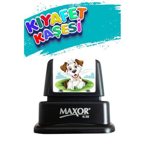 Kıyafet Kaşesi Yavru Köpek Temalı Öğrenci Kaşesi / Kıyafet Etiketi / Kumaş Kıyafet Kaşesi