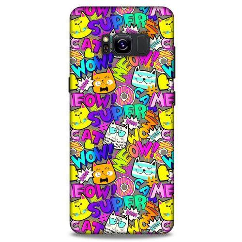 Graffitix (12) Desenli Silikon Kapak Samsung Galaxy S8 Kılıf