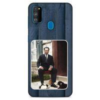 Samsung Galaxy M30s Kılıf Atatürk (37) Silicone Cover Laci Ahşap