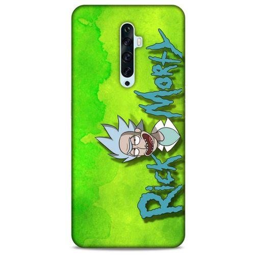 Oppo Reno 2z Uyumlu Kılıf Rick And Morty (12) Koruyucu Silikon Space Cruiser / Car