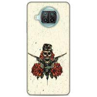 Lopard Xiaomi Mi 10T Lite 5G Uyumlu Kılıf Tattoo's (1) Kılıfı Gül İskelet
