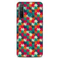 Geometrix 24 Oppo Realme 5 Pro Kılıf Silikon Kapak