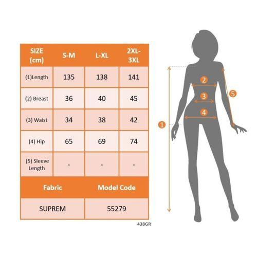 Kadın Ip Askılı Kruvazeli Yakalı Beli Lastikli Leopar Desenli Uzun Süprem Elbise