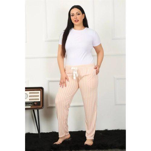 Kadın Pamuklu Büyük Beden Alt Pijama