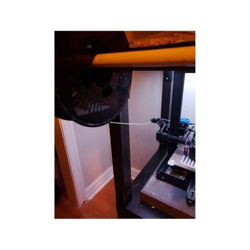 Ender 3 V2 Ön Montaj Makara İçin Filament Kılavuzu 3D Baskı (Bu ürün Sadece Plastik parçadır - Almadan Önce Soru Sorabilirsiniz)