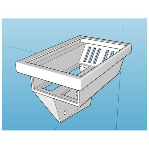 14. Raspberry Pi 3b Klipper Tutucu Ender3 için 3D Baskı (Bu ürün Sadece Plastik parçadır - Almadan Önce Soru Sorabilirsiniz)