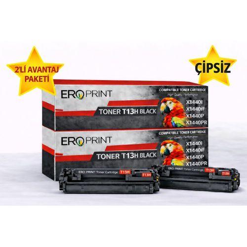 Canon T13HBK Çipsiz Muadil Toner - 10.200 Sayfalık - 2'li Avantaj Paket
