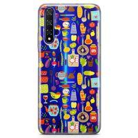 Huawei Nova 5t Kılıf Pratik Mutfak Gereçleri Arka Kapak Koruma Desenli Full Koruyucu
