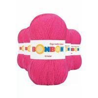 5 Adet Kristal El Örgü Lif İpi Koyu Pembe 98403 - bonbon mudanis