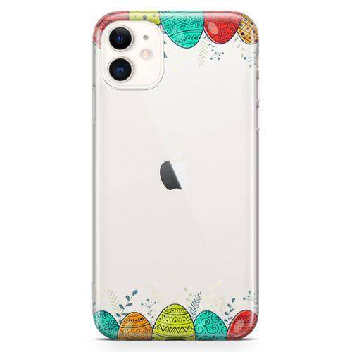 Apple iPhone 11 Kılıf Paskalya Bayramı Arka Kapak Koruma Desenli Full Koruyucu