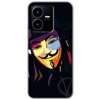 Vivo Y35s Kılıf HD Desen Baskılı Arka Kapak - Vendetta