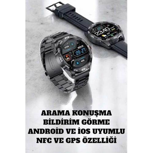 Akıllı Saat Arama Cevaplayan Titreşim Özelliğiyle Bildirim Görebilen