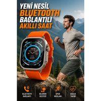 Akıllı Saat Uyku Ve Spor Takibi Yeni Nesil Bluetooth Bağlantılı Amoled Ekran