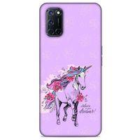 Animax Boynuzlu At Oppo A92 Kılıf Desenli Silikon