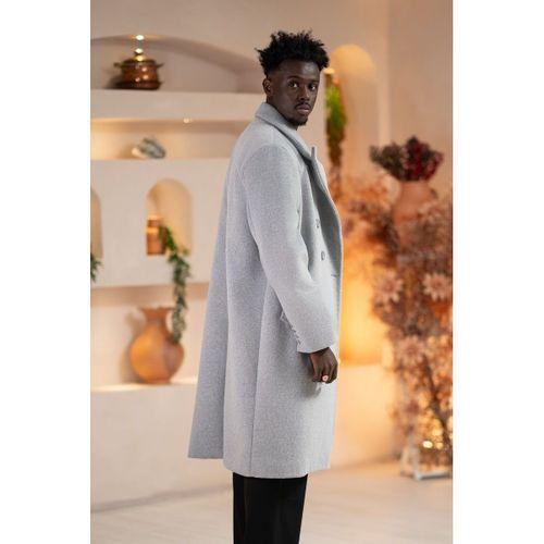 İtalyan Geniş Yaka Oversize (Bol Kesim) Salaş Uzun Kaban