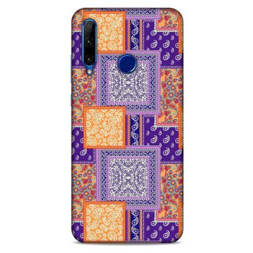 Ethnic Culture (74) Huawei Y6P Kılıf Silikon Kapak Desenli