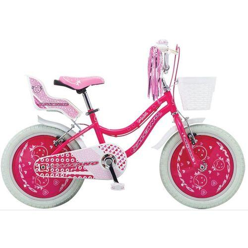 Salcano Muki 16 Jant Çocuk Bisikleti Beyaz-Pembe