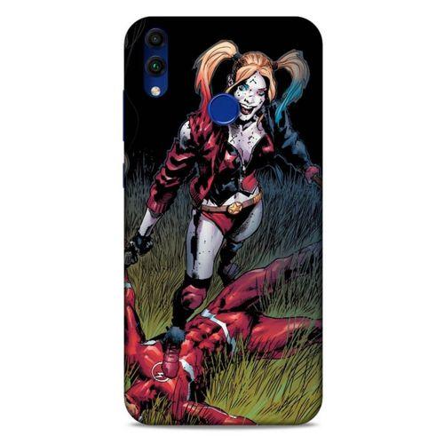 Huawei Honor 8C Uyumlu Kılıf Harley Quinn (40) Fit Silikon Kılıf Leylak