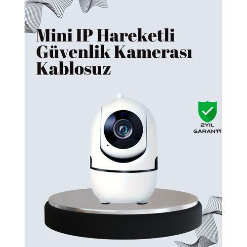 Akıllı Kontrol Ve Hareket Takipli 1080p Kablosuz Güvenlik Kamerası – Gece Görüşlü Ve İki Yönlü Sesli