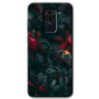 Redmi Note 9 Kılıf HD Desen Baskılı Arka Kapak - Avcı Arı + Kırılmaz Cam