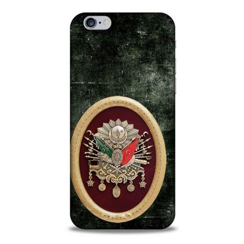 Apple Iphone 6S Uyumlu Kılıf Ottoman (8) Baskılı Kılıf Tuğra