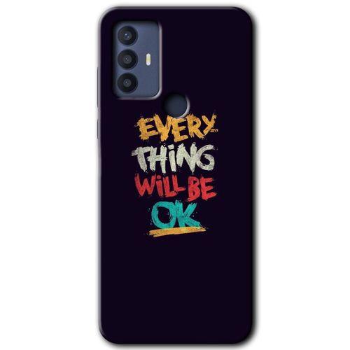 TCL 30 SE Kılıf HD Desen Baskılı Arka Kapak - Everything