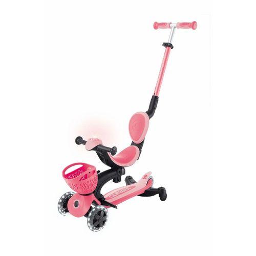 Globber Globber Go Up Baby 360 Scooter (Işıklı) Koyu Pastel Pembe
