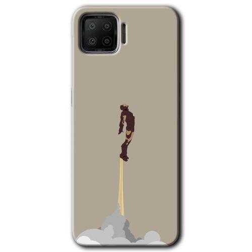 Oppo A73 Kılıf HD Desen Baskılı Arka Kapak - İronman-Airport