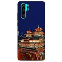 Huawei P30 Pro Kılıf Dünya Mimarisi (48) Bumper Kılıf Chinatown
