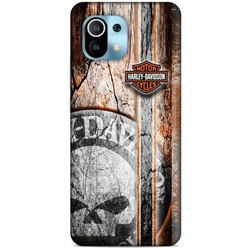 Xiaomi Mi 11 Uyumlu Kılıf Motorsiklet (12) Koruyucu Silikon Harley Davidson