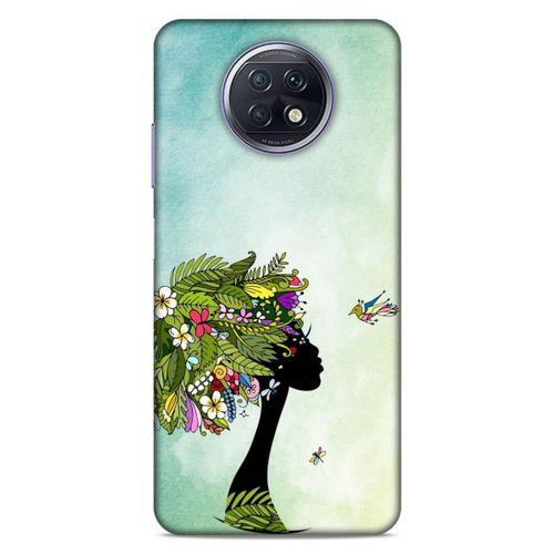 Lopard Xiaomi Redmi Note 9T Uyumlu Kılıf Sürreal Yüzler ♀ (37) Silicone Cover Baskılı